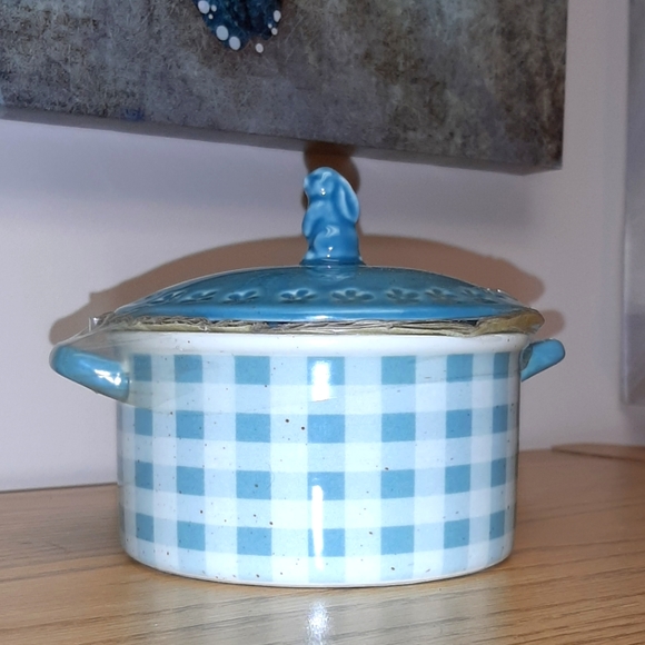 Bunny Stoneware Ramekin NWT - Picture 3 of 6